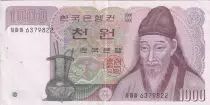 Corea del Sur 1000 Won - Yi Hwang - ND (1983) - P.47