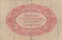 Corée 10 Sen - Fleurs- 1916 - Bloc 9 - P.20