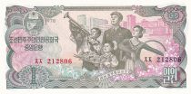Corée du Nord 1 Won - Jeunes travailleurs - 1978 - P.18a