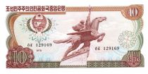 Corée du Nord 10 Won Statue Chollima - 1978