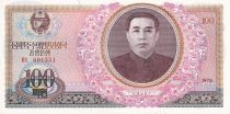 Corée du Nord 100 won - Kim Il Sung - P.22