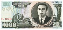 Corée du Nord 1000 Won Kim Il Sung - 2006