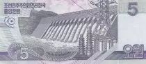 Corée du Nord 5 Won - Etudiant - Barrage - 2002 - NEUF - P.58