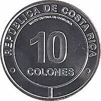 Costa Rica 10 Colones - Armoiries - 2023