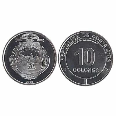 Costa Rica 10 Colones - Armoiries - 2023