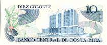 Costa Rica 10 Colones, Rodrigo Facio Benes - 1985