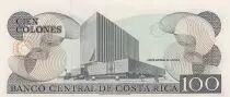 Costa Rica 100 Colones - Ricardo Jiménez - Palais de Justice - 1993 - Série H