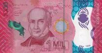 Costa Rica 1000 Colones -  Braulio Carrillo Colina - Cerf - Polymer - 2019 - NEUF - P.NEW
