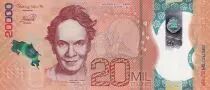 Costa Rica 20000 Colones - Carmen Lyra - Colibri - Polymer - 2020 - P.NEW