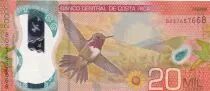 Costa Rica 20000 Colones - Carmen Lyra - Colibri - Polymer - 2020 - P.NEW