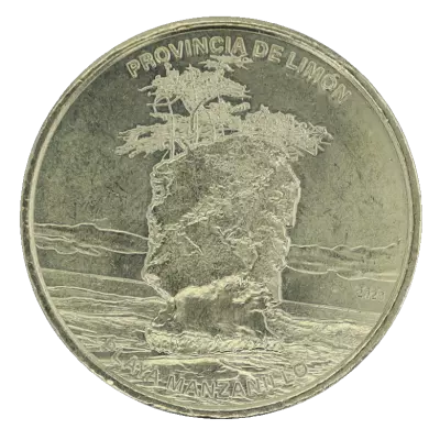 Costa Rica 25 Colones - Province de Limon - 2025