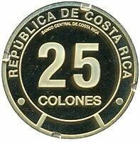 Costa Rica 25 Colones - Provinvia de Guanacaste - 2023