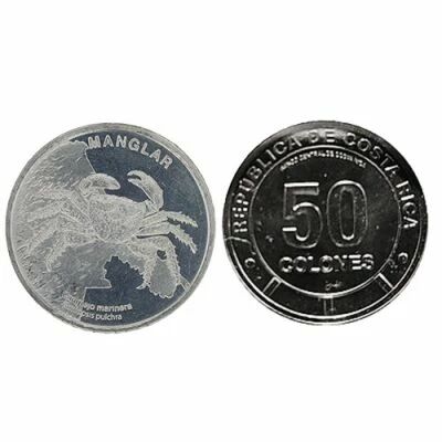 Costa Rica 50 Colones - Crabe - KM247 - 2023