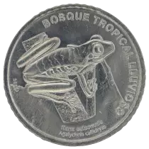 Costa Rica 50 Colones - Frog - 2025