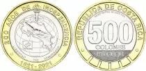 Costa Rica 500 Colones Independence Bicentennial - 2021 - AU