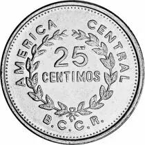 Costa Rica Lot 6 pi&egrave;ces 5 Centimos &agrave; 2 Colones COSTA RICA 1953 &agrave; 1990