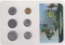 Costa Rica Série de 6 Monnaies - Années Variées