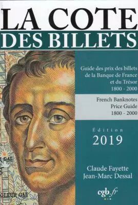 Cote Fayette 2019 Billets BDF et du Tr�sor