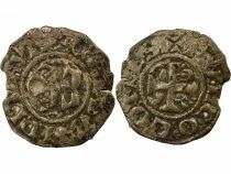 County of Anjou - Silver Denier, in the name of Foulques - 1109 / 1151 Angers