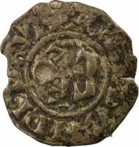 County of Anjou - Silver Denier, in the name of Foulques - 1109 / 1151 Angers
