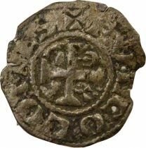 County of Anjou - Silver Denier, in the name of Foulques - 1109 / 1151 Angers