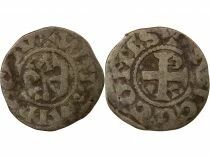 County of Anjou - Silver Denier, in the name of Foulques - 1109 / 1151 Angers