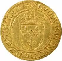 County of Provence, Louis XII - Gold Ecu with Sun - 1498 /1507 Aix en Provence