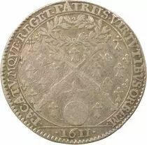 Court of Auditors of Brittany, Louis XIII - Silver Token - 1611