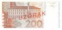 Croacia 200 Kuna Stjepan Radic - Osijek