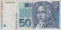 Croacia 50 Kuna - Ivan Gundulic - 1993 - P.31
