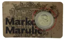 Croacia Marko Marulic - 2 Euros Comm&eacute;mo. 2024 - Damaged Coincard
