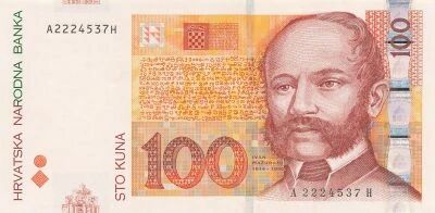 Croatia 100 Kuna - Ivan Mazuranic - 2002 - P.41