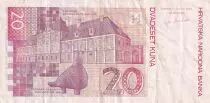 Croatia 20 Kuna - Josip Jelacic - 2001 - P.39a