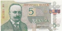 Croatia 5 banica - Proposal and propagande note - 1990 - Serial HR