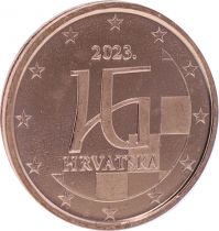 Croatie 1 Centime Euro Croatie 2023