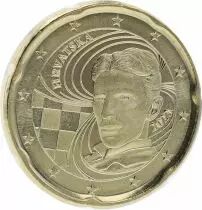Croatie 20 Centimes Euro Croatie 2023
