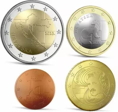 Croatie S�rie Euro Croatie 2023