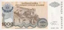 Croazia 1000 Dinara - Arms - 1994 - P.R30