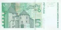 Croazia 5 Kuna - Petar Zrinski - 2001 - P.37
