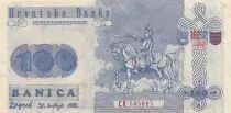 Croazia 50 banica - Proposal and propagande note - 1990 - Serial CR