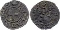 Crusade, Frankish Greece - Counterfeited Denier - XIIIth Century