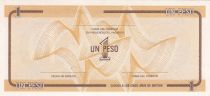 Cuba 1 Peso - Armoiries - 1985 - Série FE - P.FX32
