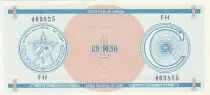 Cuba 1 Peso - Certificado de compra - Série C