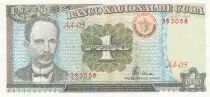 Cuba 1 Peso - J. Marti - Fidel Castro - 1995