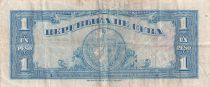 Cuba 1 Peso  -José Marti - Armoiries - 1949 - TTB - P.77a
