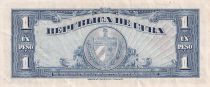 Cuba 1 Peso  -José Marti - Armoiries - 1960 - TTB+ - P.77b