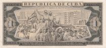 Cuba 1 Peso  -José Marti - Fidel Castro - 1961 - AU - P.94a