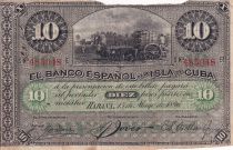 Cuba 10 Pesos - Agriculture - 1896 - VF - P.49a