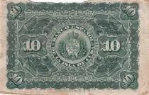 Cuba 10 Pesos - Agriculture - 1896 - VF - P.49b