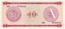 Cuba 10 Pesos - Armoiries - 1985 - Série AD - P.FX4